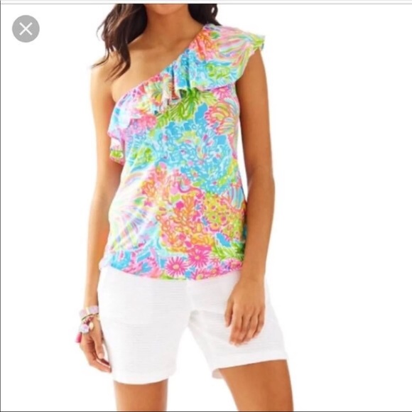 Lilly Pulitzer Tops - SOLD Lilly Pulitzer Neveah Top